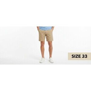 And Now This Men’s Stretch Khaki Chino Shorts Beige Tan Size 33 Casual SP23